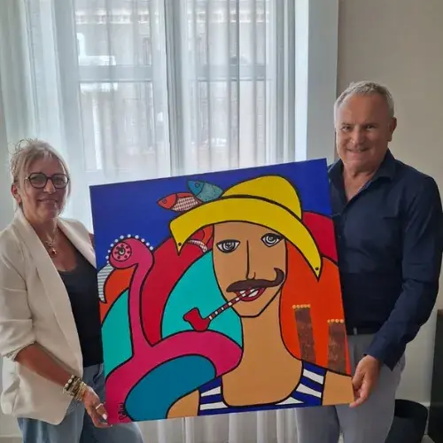 Rencontre avec le Maire de Mèze