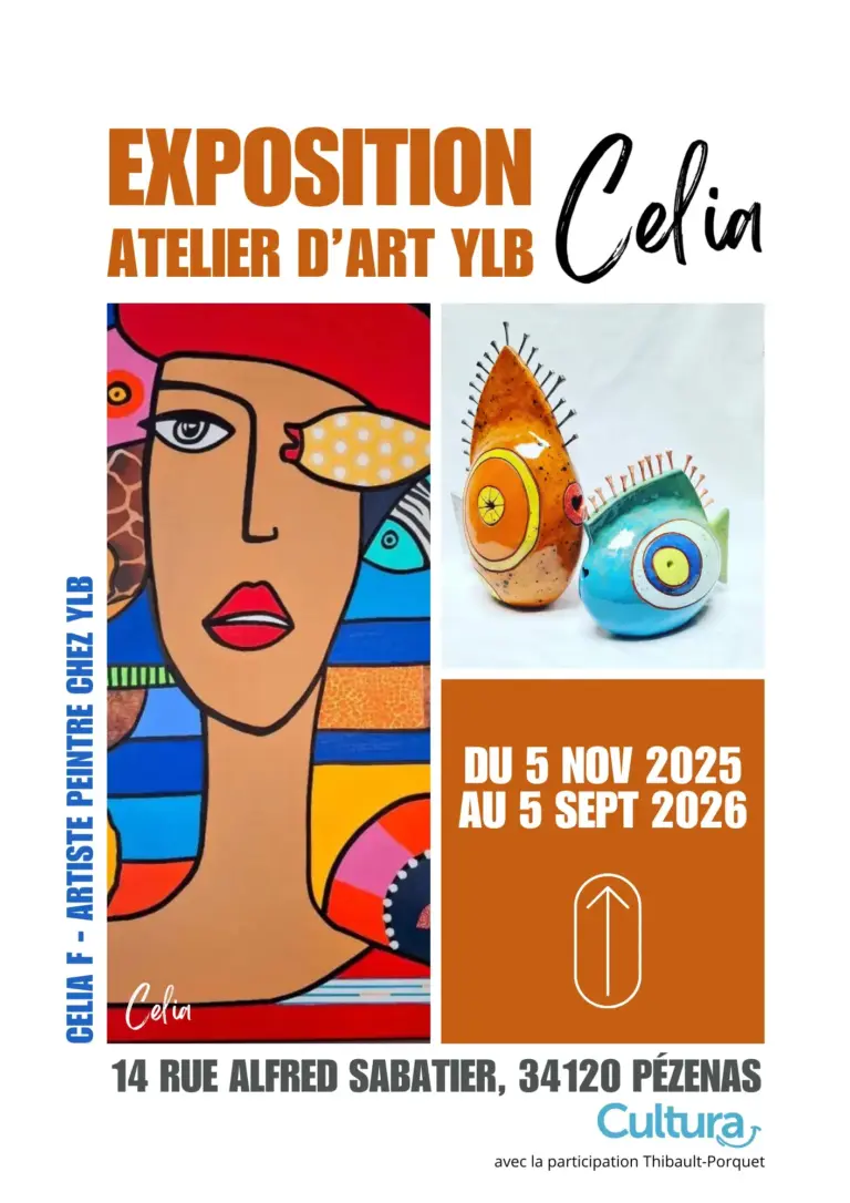 Marché de Noël à Mèze 1 Artiste peintre à Mèze