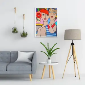 Toile Coton 3D French Liberté