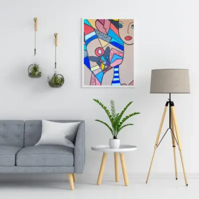 Toile Coton 3D Dog Cabaret