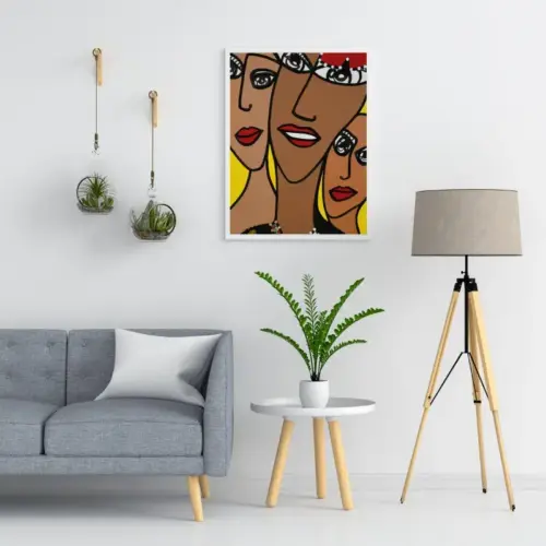 Toile Coton 3D Big Eyes 16 Toile Coton 3D Big Eyes