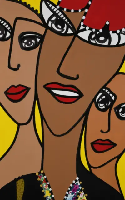 Toile Coton 3D Big Eyes