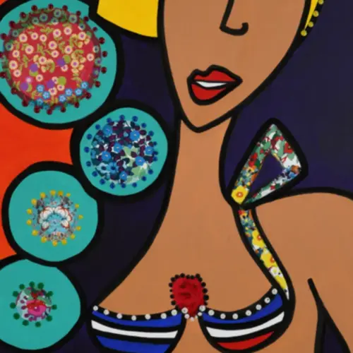 Toile Coton 3D Cabanon