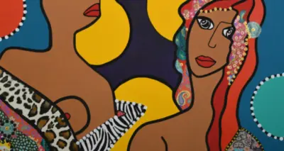 Toile Coton 3D Demie Lune