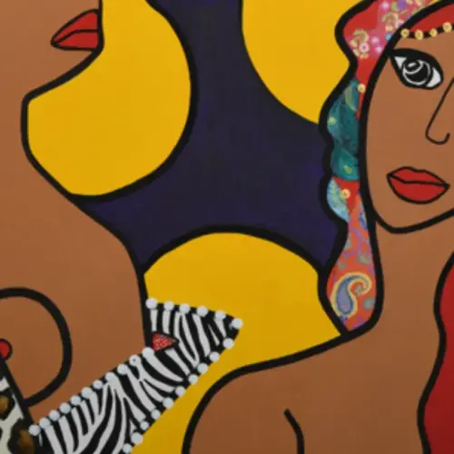 Toile Coton 3D Demie Lune