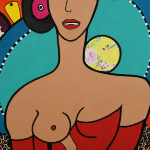 Toile Coton 3D Duo Bigoudis