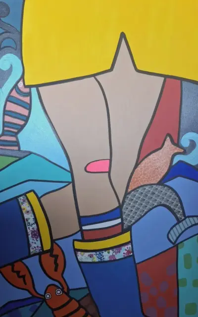 Toile Coton 3D La Botte à Sardines