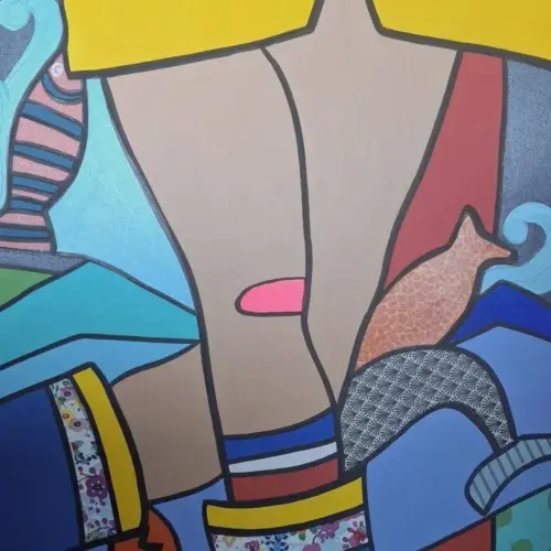 Toile Coton 3D La Botte à Sardines