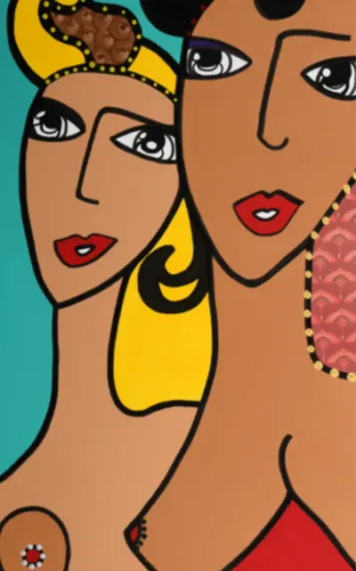 Toile Coton 3D Libertines