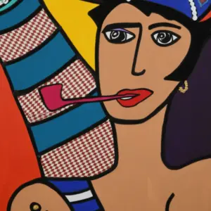 Toile Coton 3D Marina