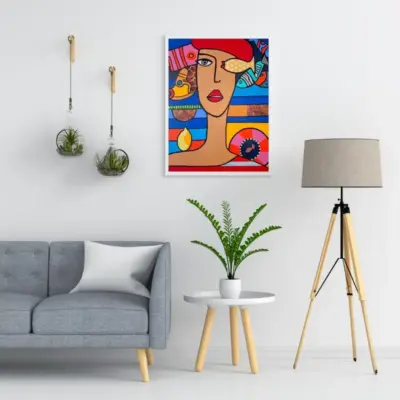 Toile Coton simple Pêche au Citron