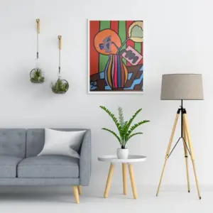 Toile Coton simple Dimanche chez mamie