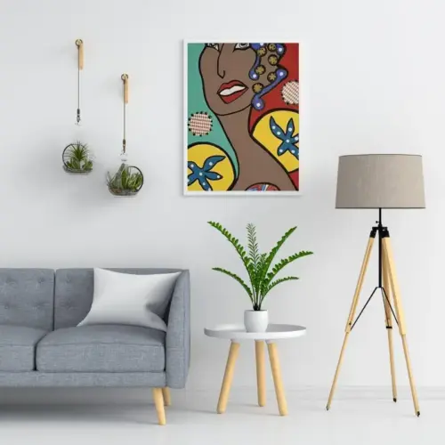 Toile Coton 3D Miss Circus 29 Toile Coton 3D Miss Circus